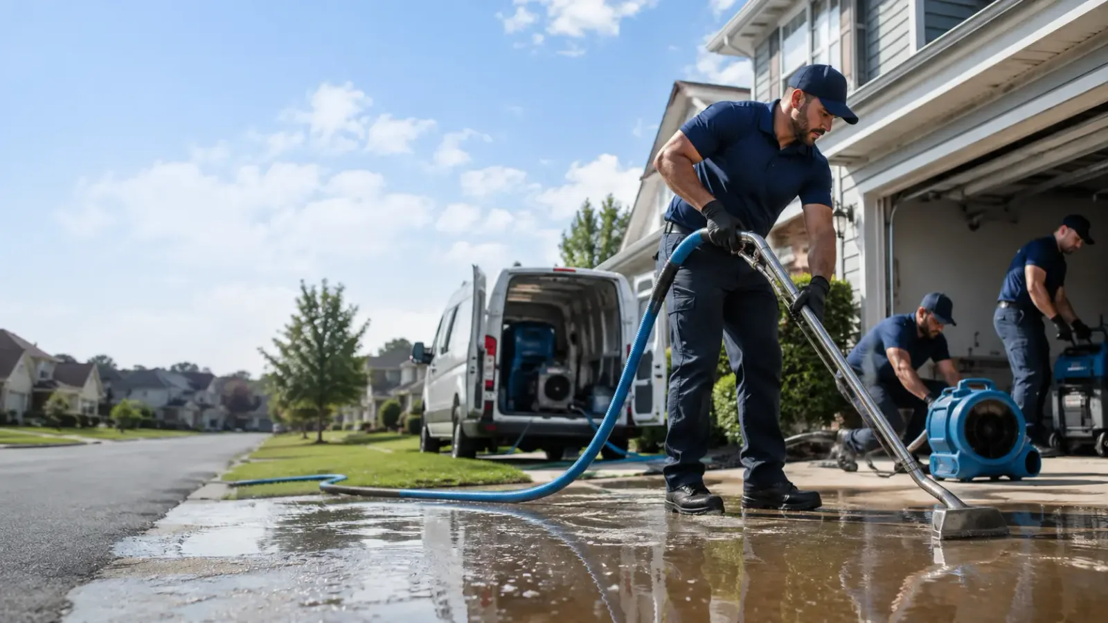 Flood Damage Restoration in Howe, OK